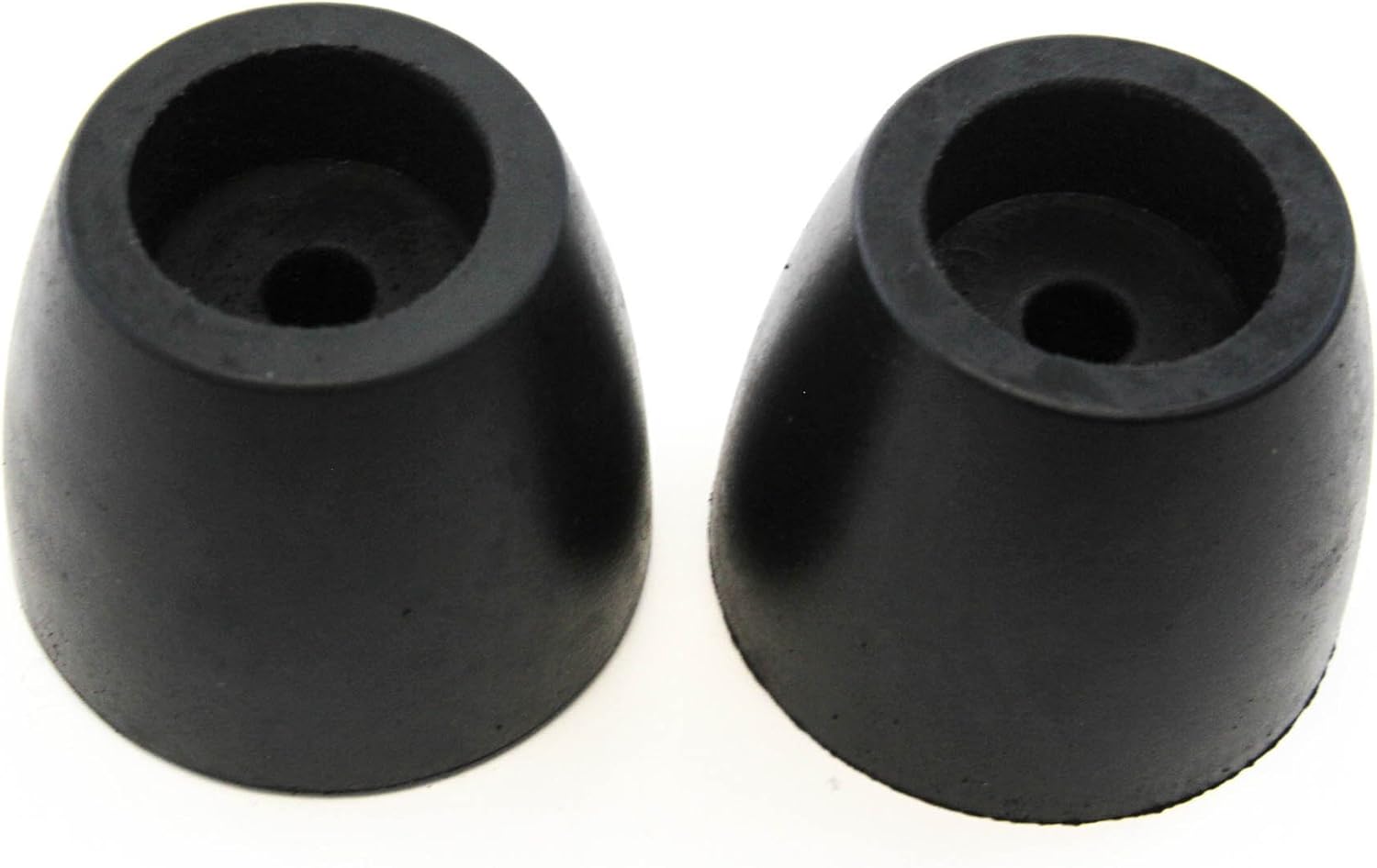 Red Hound Auto 24 Rubber Bumper for Trailer Compatible with Ramp Door Truck 2 Inches Thick Cone Replacement Cargo Stop C107262