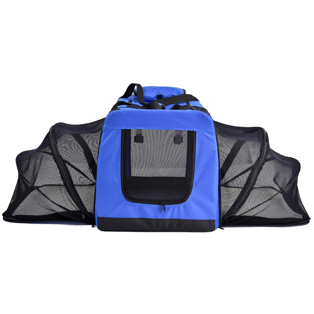 Metal Framed Soft-Folding Collapsible Pet Dog Crate I700