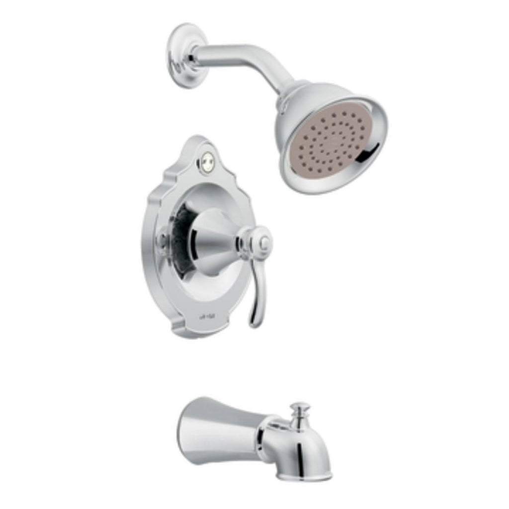 Chrome Single Handle Tub/Shower Trim N96404