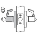 Cylindrical Lock V48665