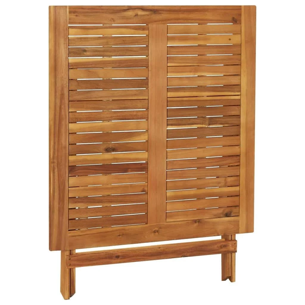 Solid Acacia Wood Folding Garden Table E41720