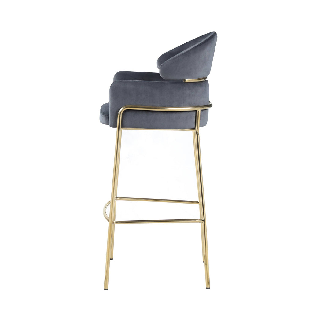 Grey Bar Stool X886