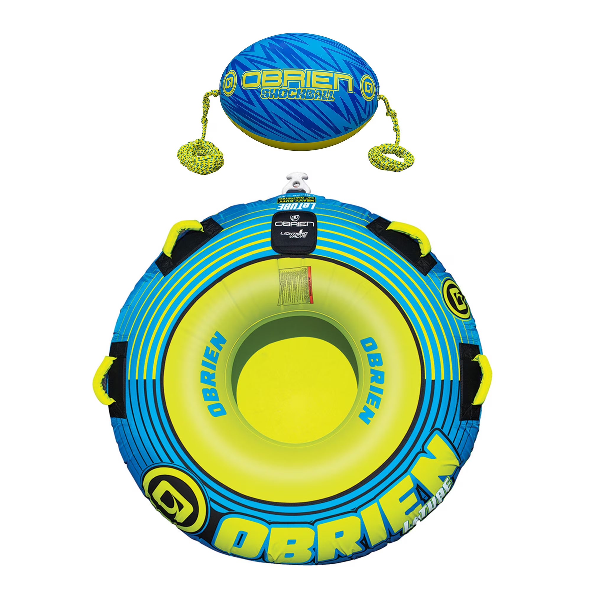56 Inch 1 Rider Towable Tube with Rope Y33433