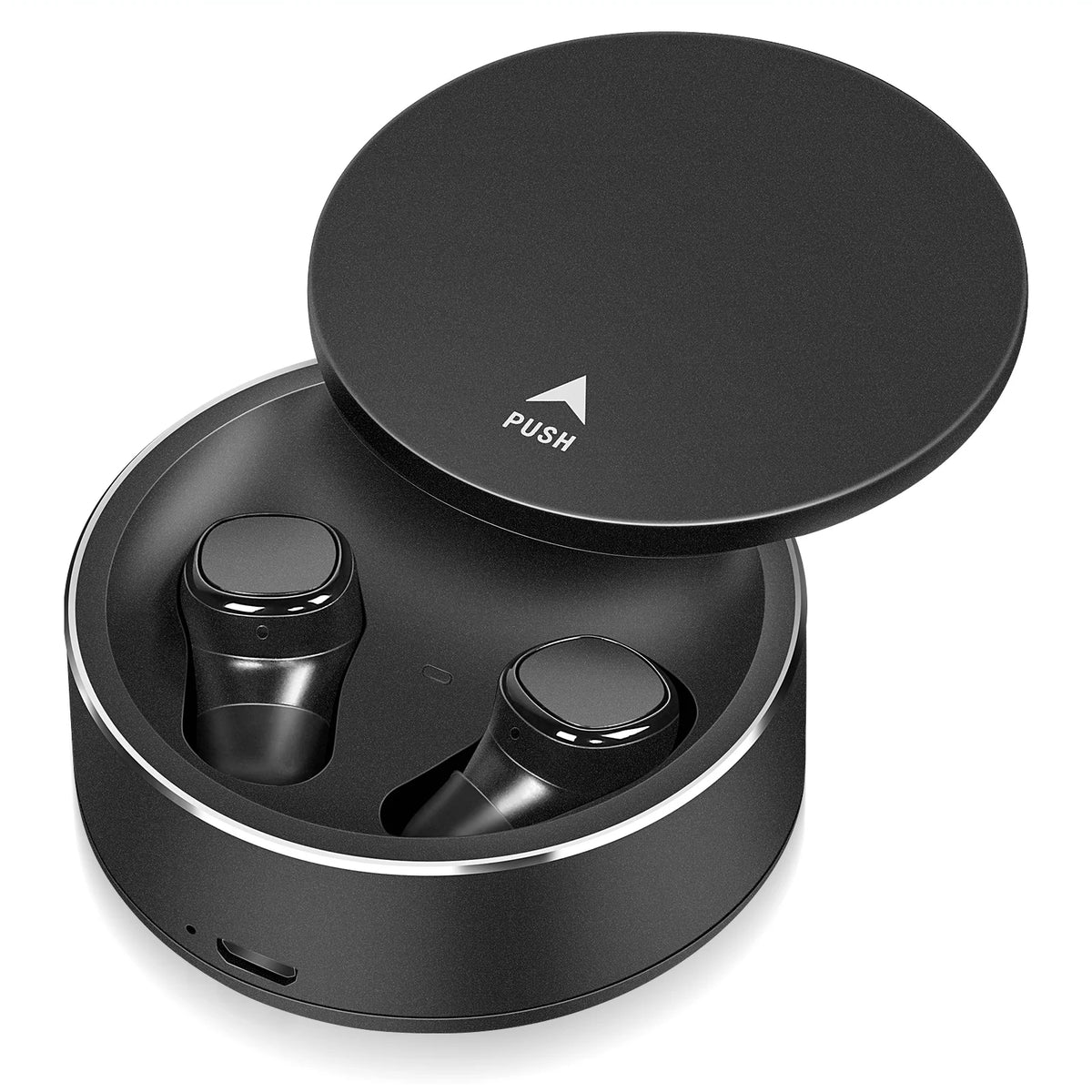 True Wireless Earbuds IPX5 Waterproof Touch Control with Mic - Black L32060