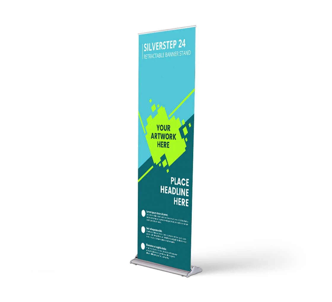 24 inch Retractable Banner Stand N835649