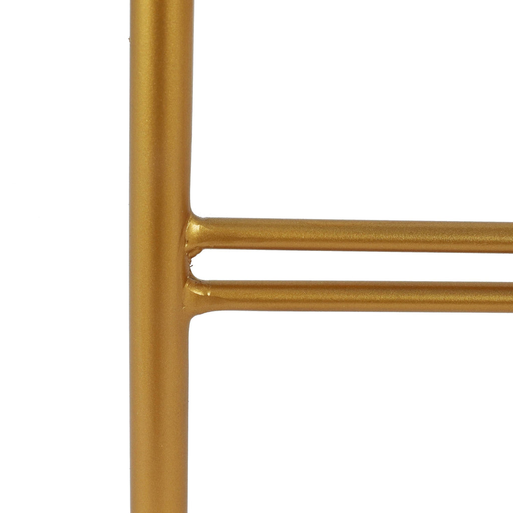 Gold Folding Accent Table V6356