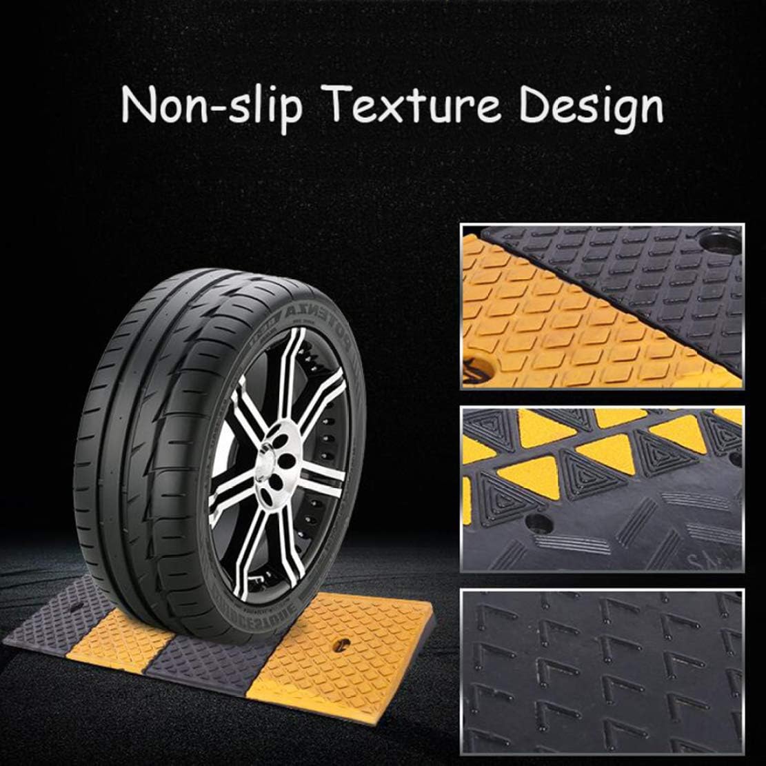 Portable Plastic Curb Ramp, 100x15x2.6cm/39x6x1in U721511