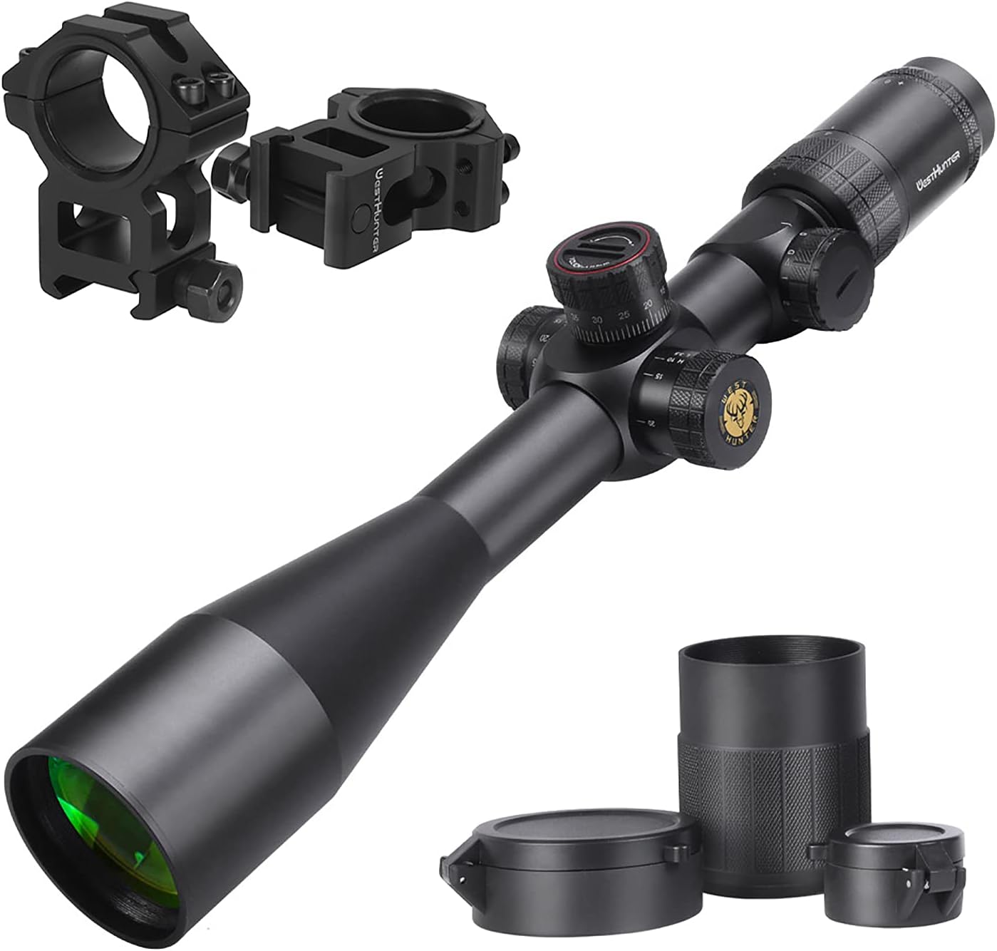 30 mm Tube First Focal Plane Illuminated Etched Glass Reticle Tactical 1/10 MIL Precision Shooting Scope W338885
