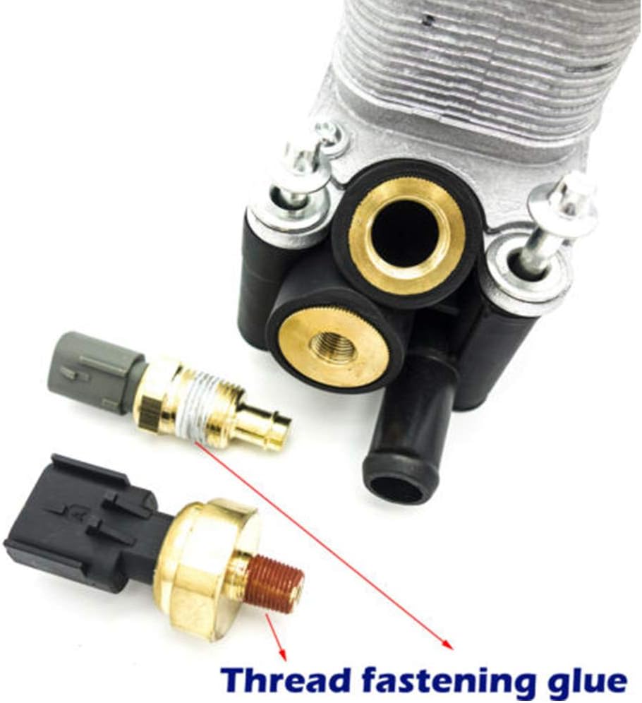 Engine Oil Filter Cooler Housing Assembly Complete Kit Compatible with 3.6L R360