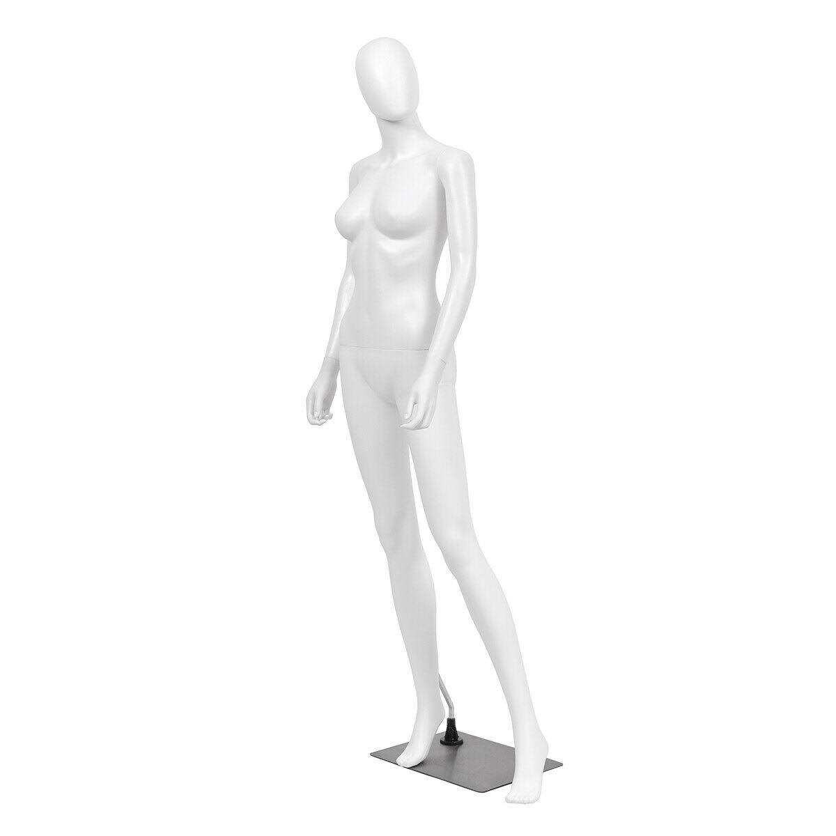 Full Body Female Mannequin with Metal Stand W7378