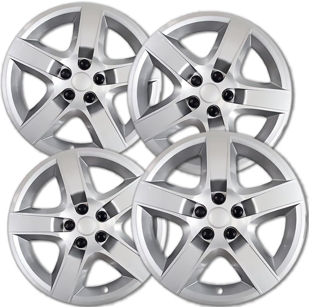 17 inch Silver Hubcaps Set of 4 Wheel Covers I98633
