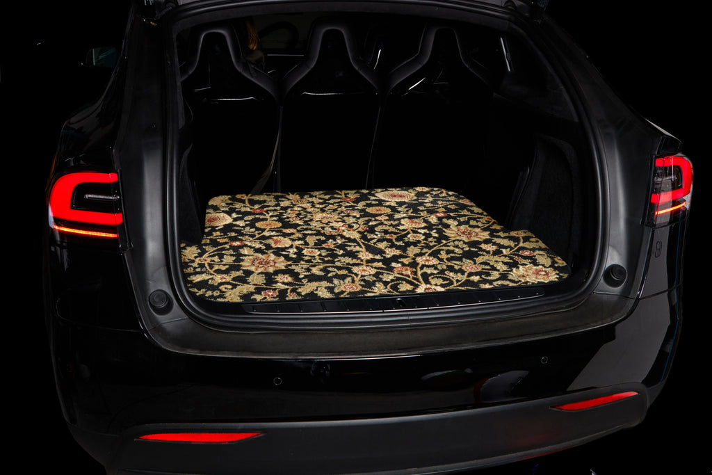 Black Oriental Car Mats K506