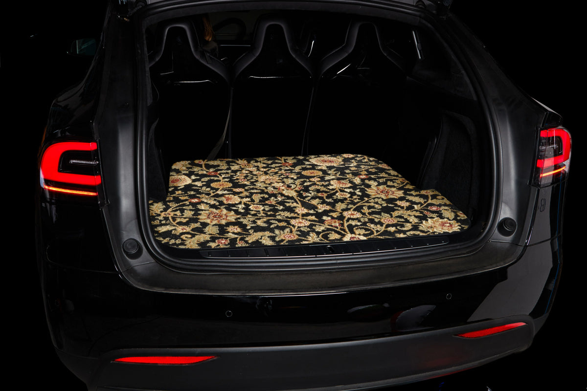 Black Oriental Car Mats K506