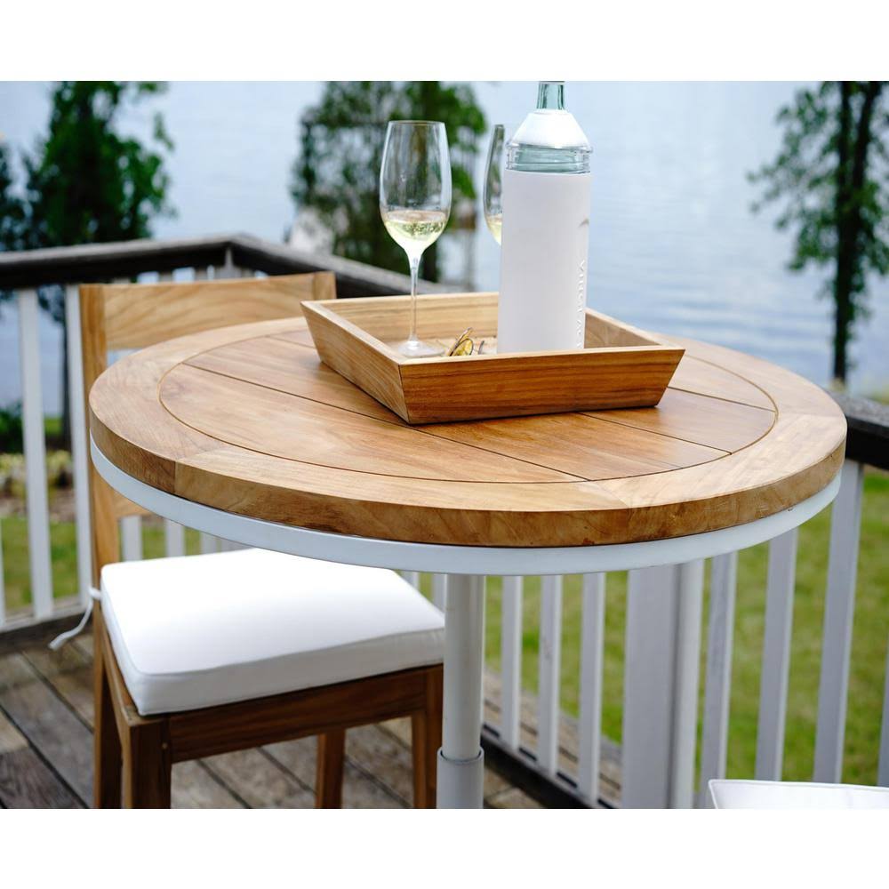Catalina Teak Outdoor Serving Tray B12182