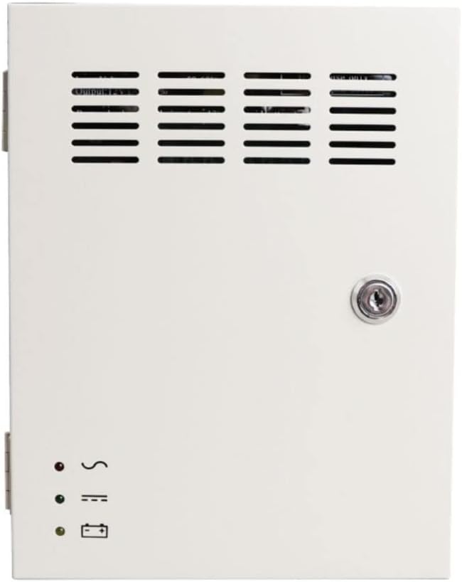 18 Channel 12V 20Amp DC Metal Boxed Cabinet Regulated UPS Power Supply Unit Pack of 2 Z48906