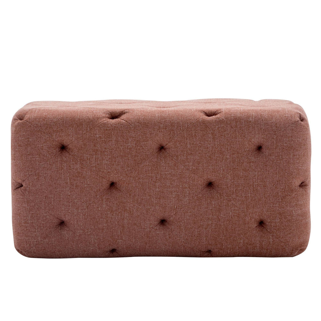 Pink Pintucked Ottoman E552263