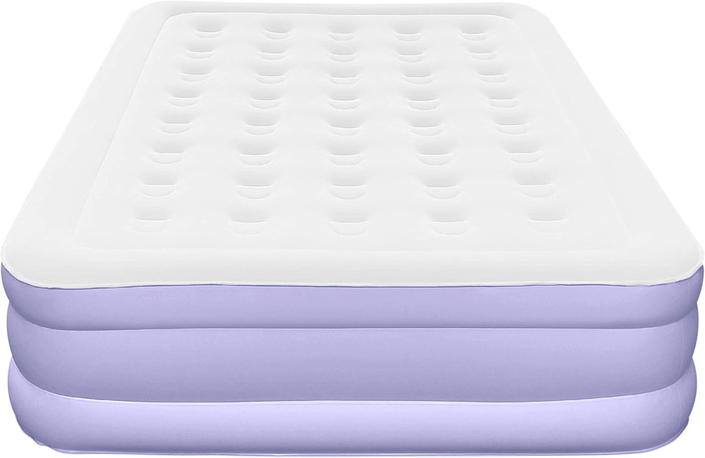 Queen Air Mattress with Built in Pump Raised 18 Waterproof Airbed R163