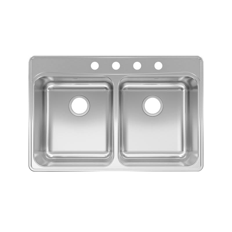 Double Stainless Steel Sink P519