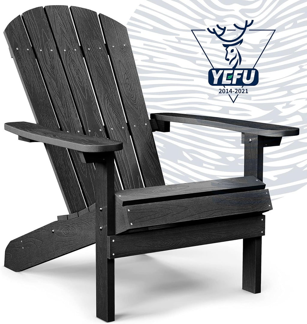 Blue Plastic Adirondack Chair Y222236