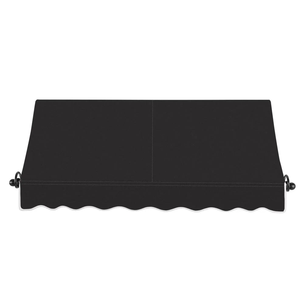 Black Acrylic Fixed Awning D433541
