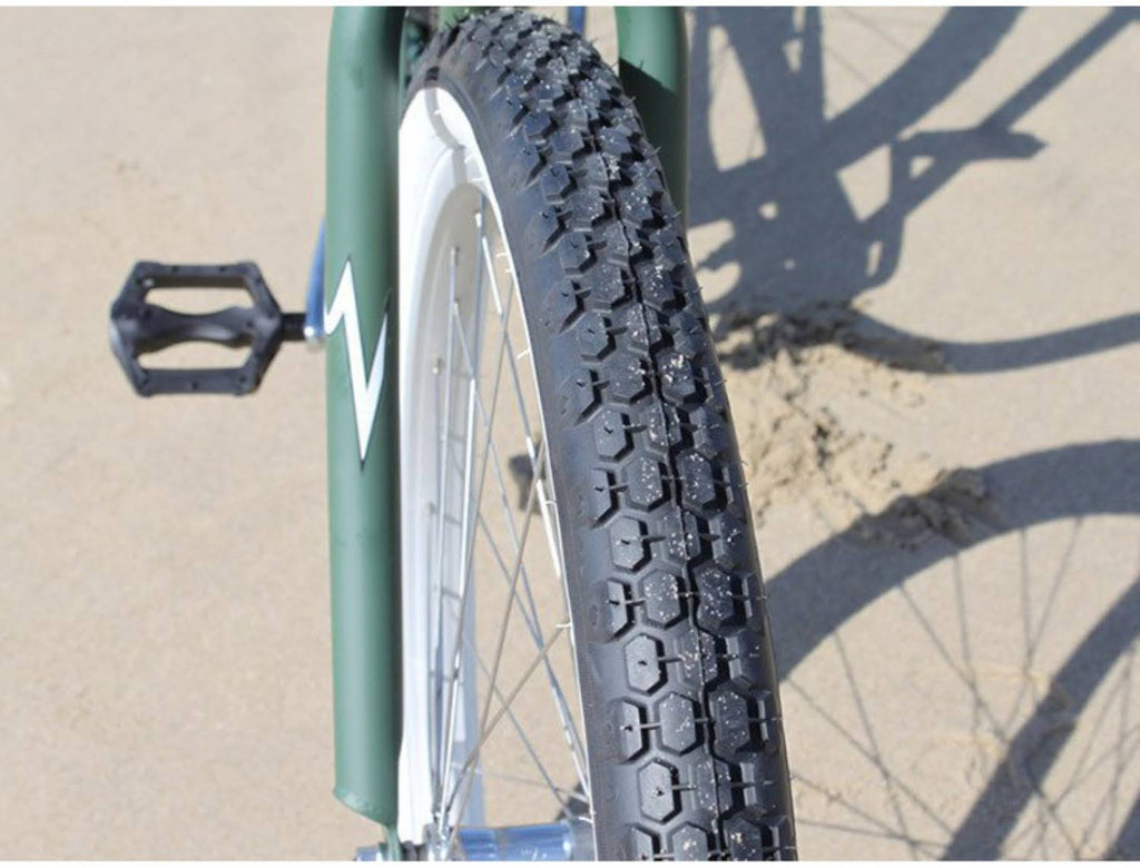 Matte Grey Single Speed Beach Cruiser C6618