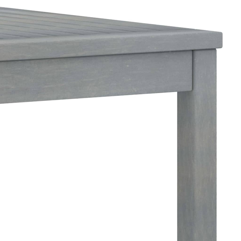 Gray Solid Acacia Wood Coffee Table K247877