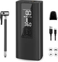 Portable Tire Inflator 150PSI 8000mAH Cordless Air Pump (Black) D493