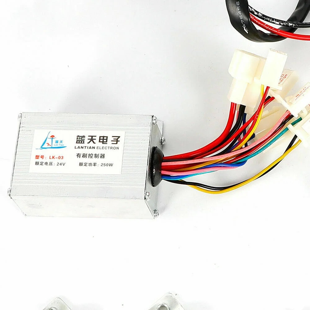 24V 250W Electric Bike Conversion Kit Motor Controller Sets For 16"-28" E-Bike L516455