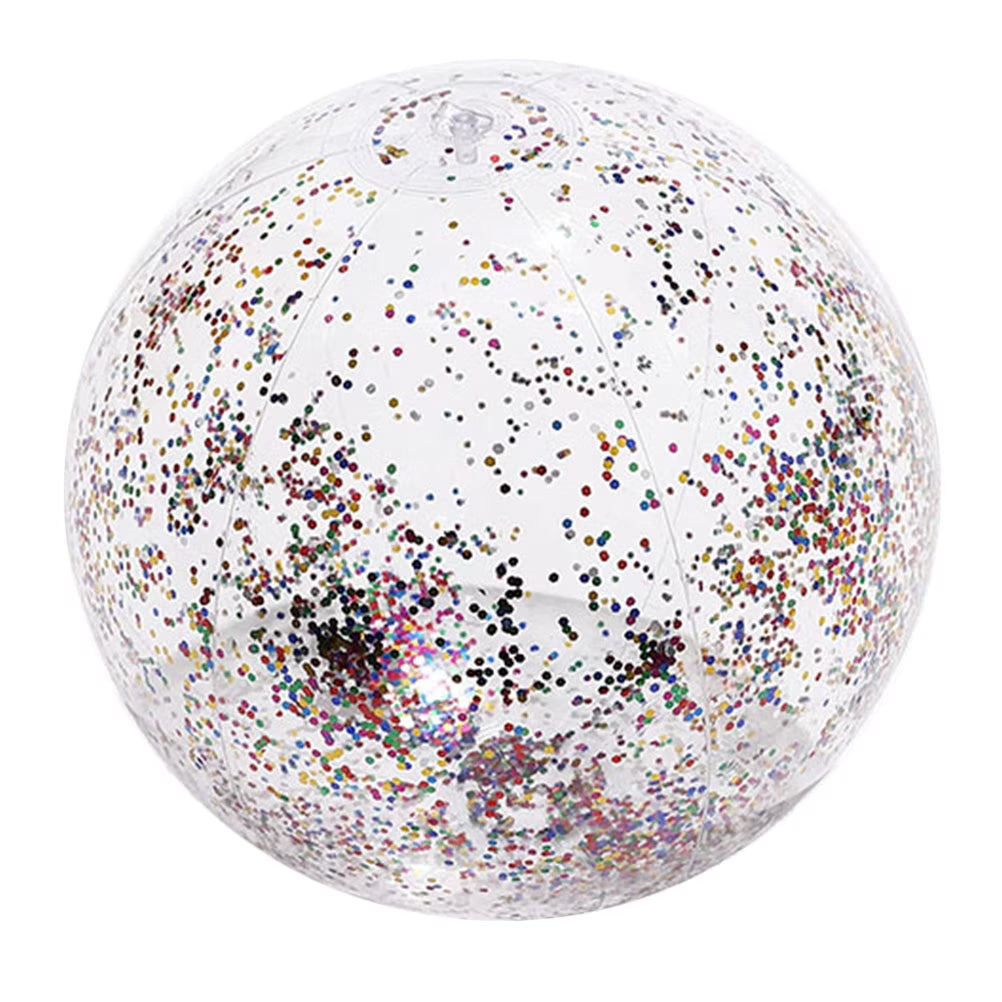 Inflatable Transparent PVC Beach Ball Water Toy H389
