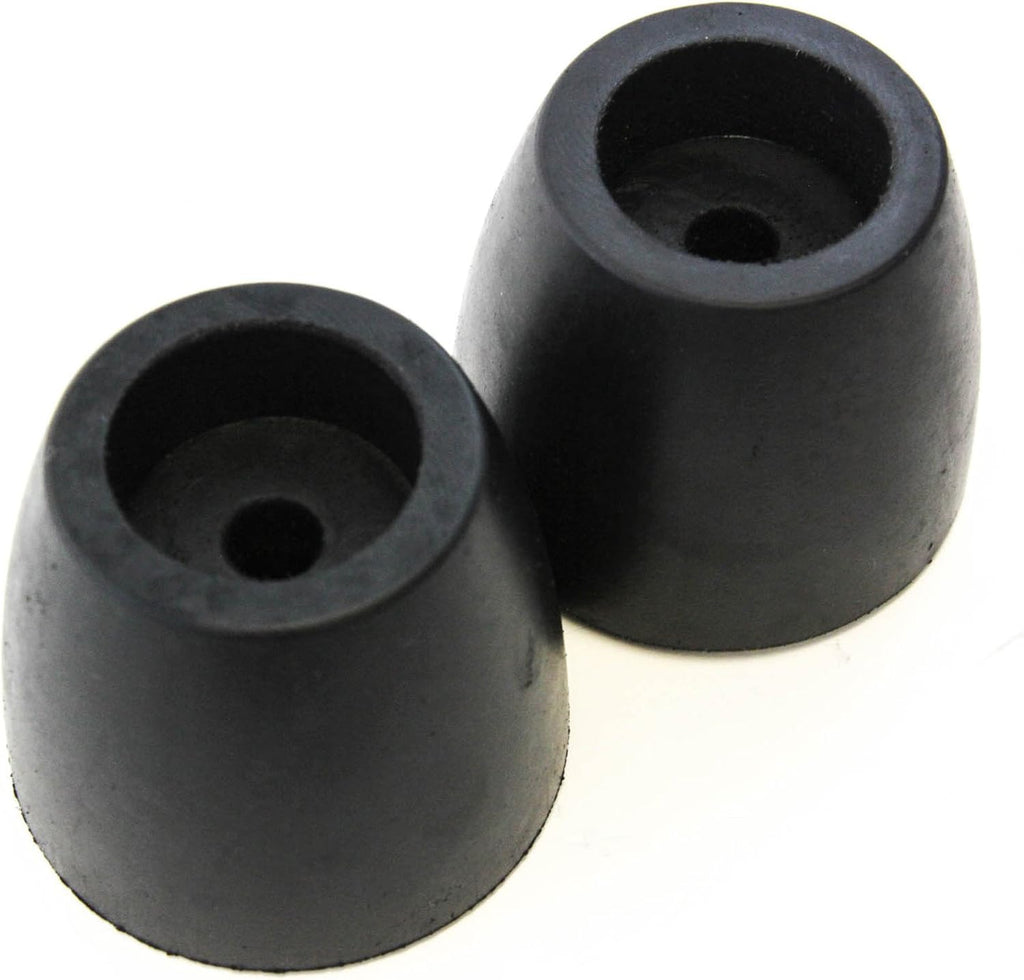 Red Hound Auto 24 Rubber Bumper for Trailer Compatible with Ramp Door Truck 2 Inches Thick Cone Replacement Cargo Stop C107262