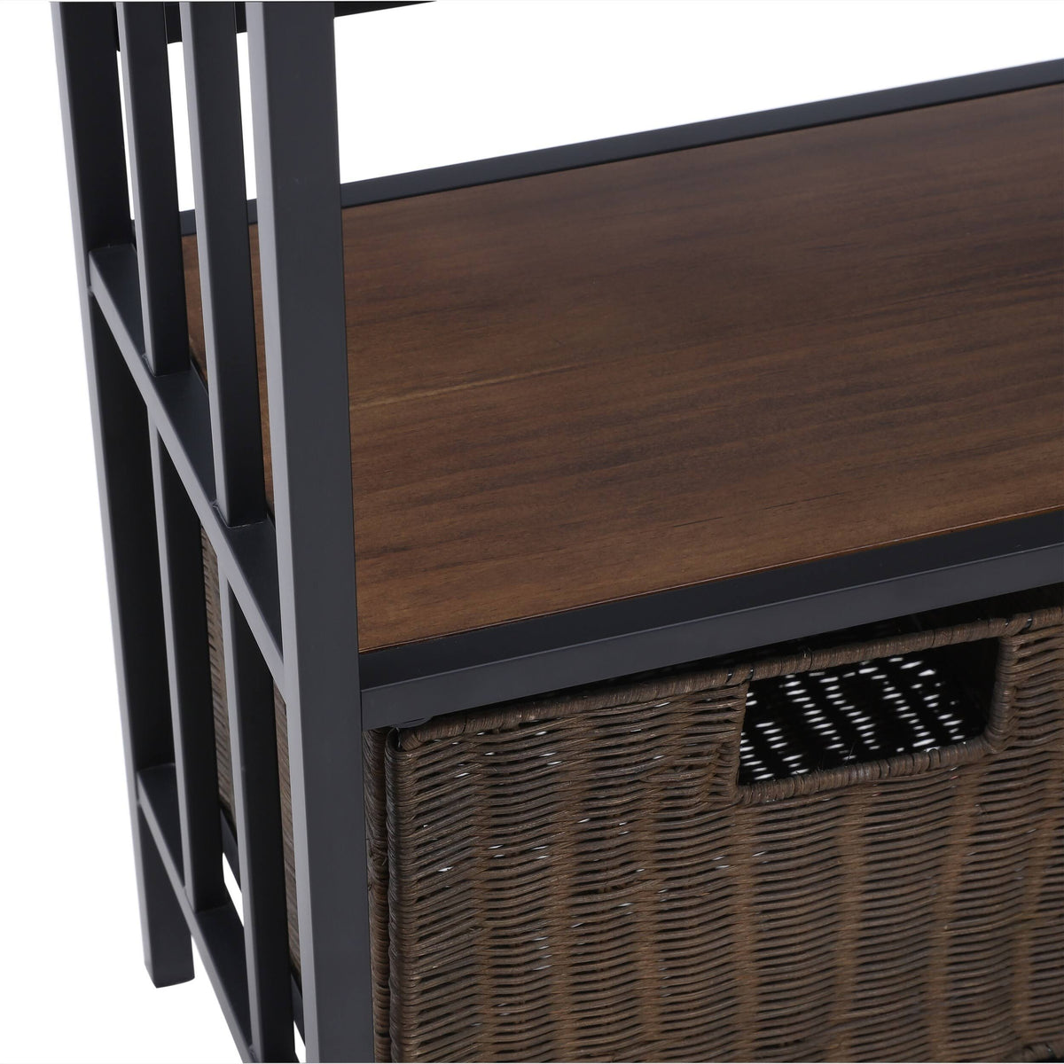 Rustic Brown Bakers Rack P632007