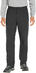 Men’s Fleece Lined Stretch Fabric Pant (Black,38x34) S257295