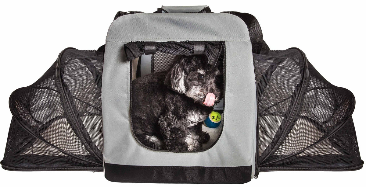 Metal Framed Soft-Folding Collapsible Pet Dog Crate I700