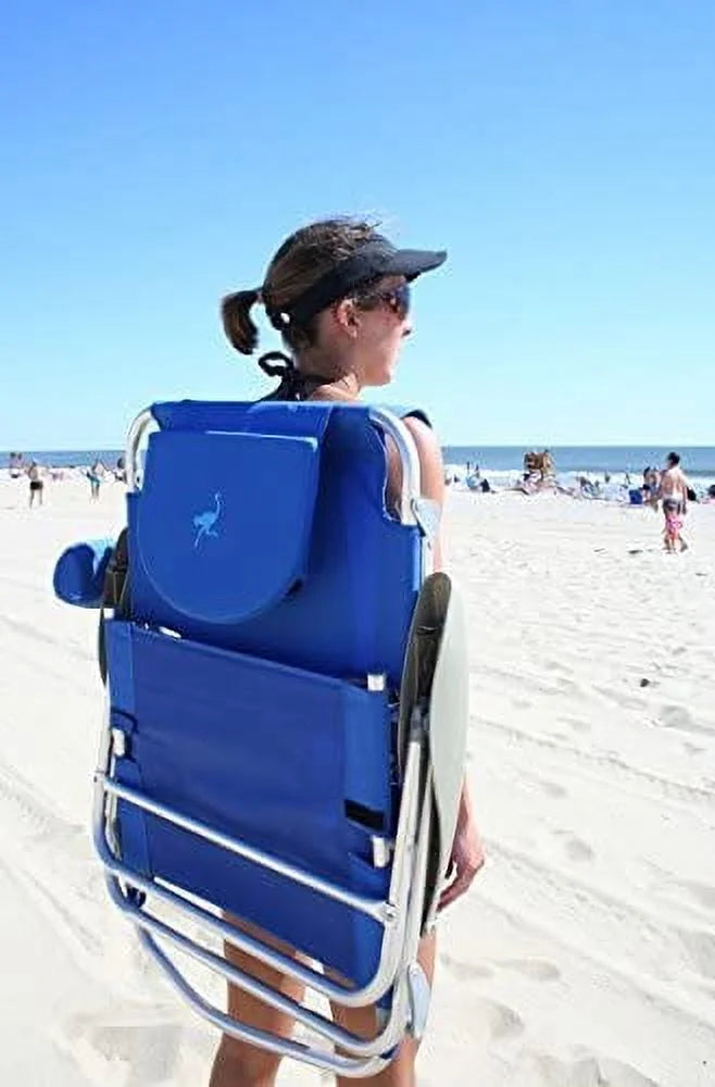 Blue Outdoor Reclining Camping Chair O97392