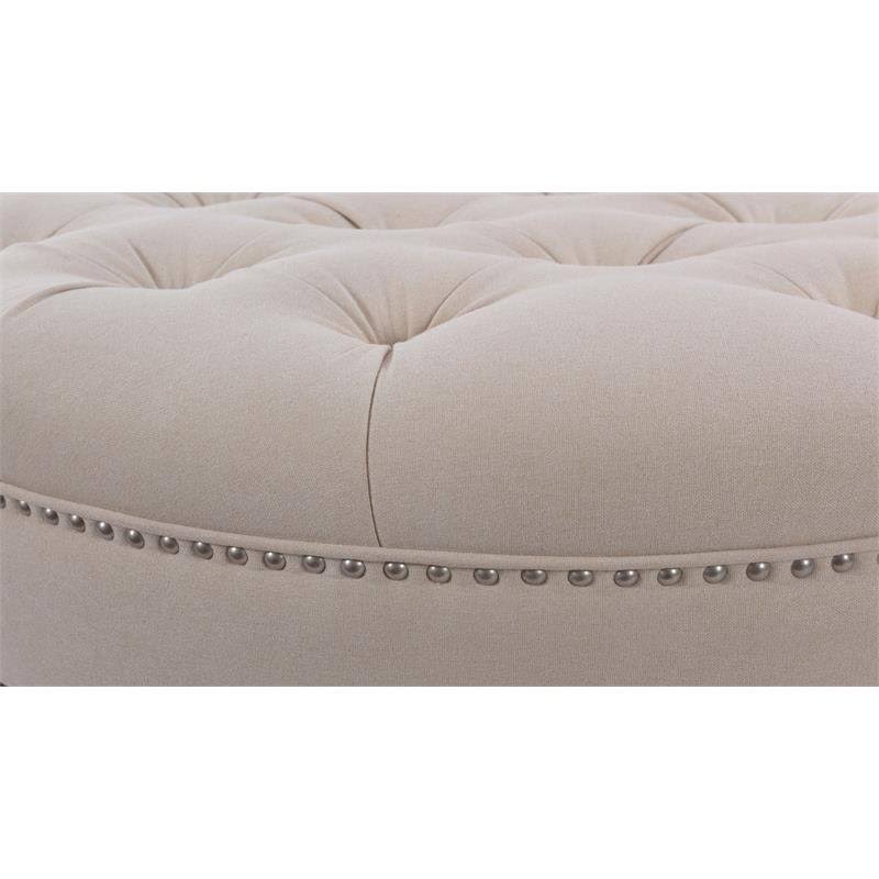 Tufted Round Ottoman N85398