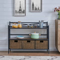 Rustic Brown Bakers Rack P632007