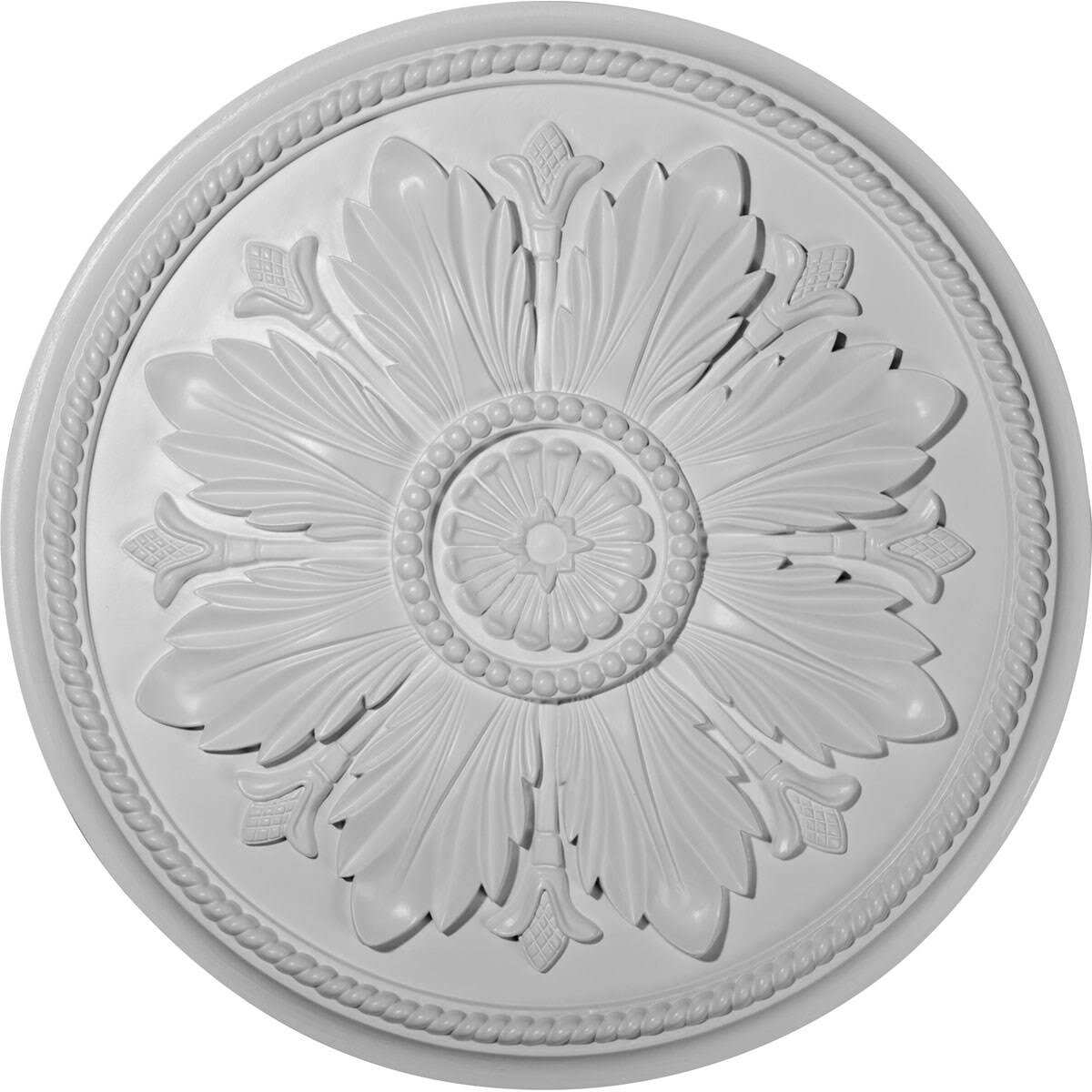 23 5/8 inch x 1 1/2 inch Hand-Painted Ceiling Medallion R20356