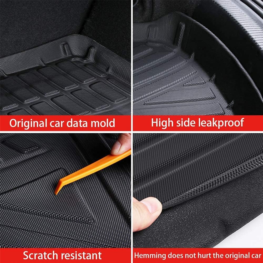 Cargo Mat Liner Trunk Liner for Toyota Highlander 2015-2020 Pack of 2 W219266