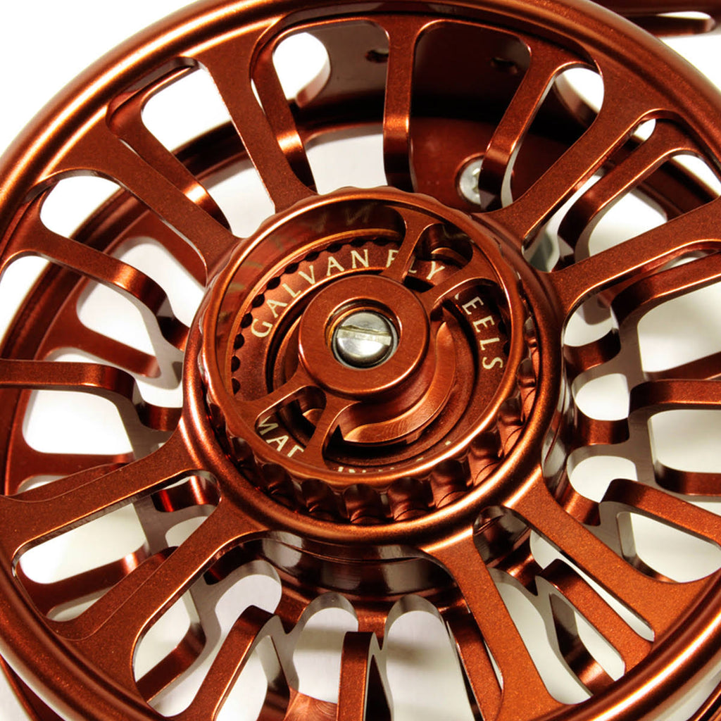 Burnt Orange Fly Reel S431