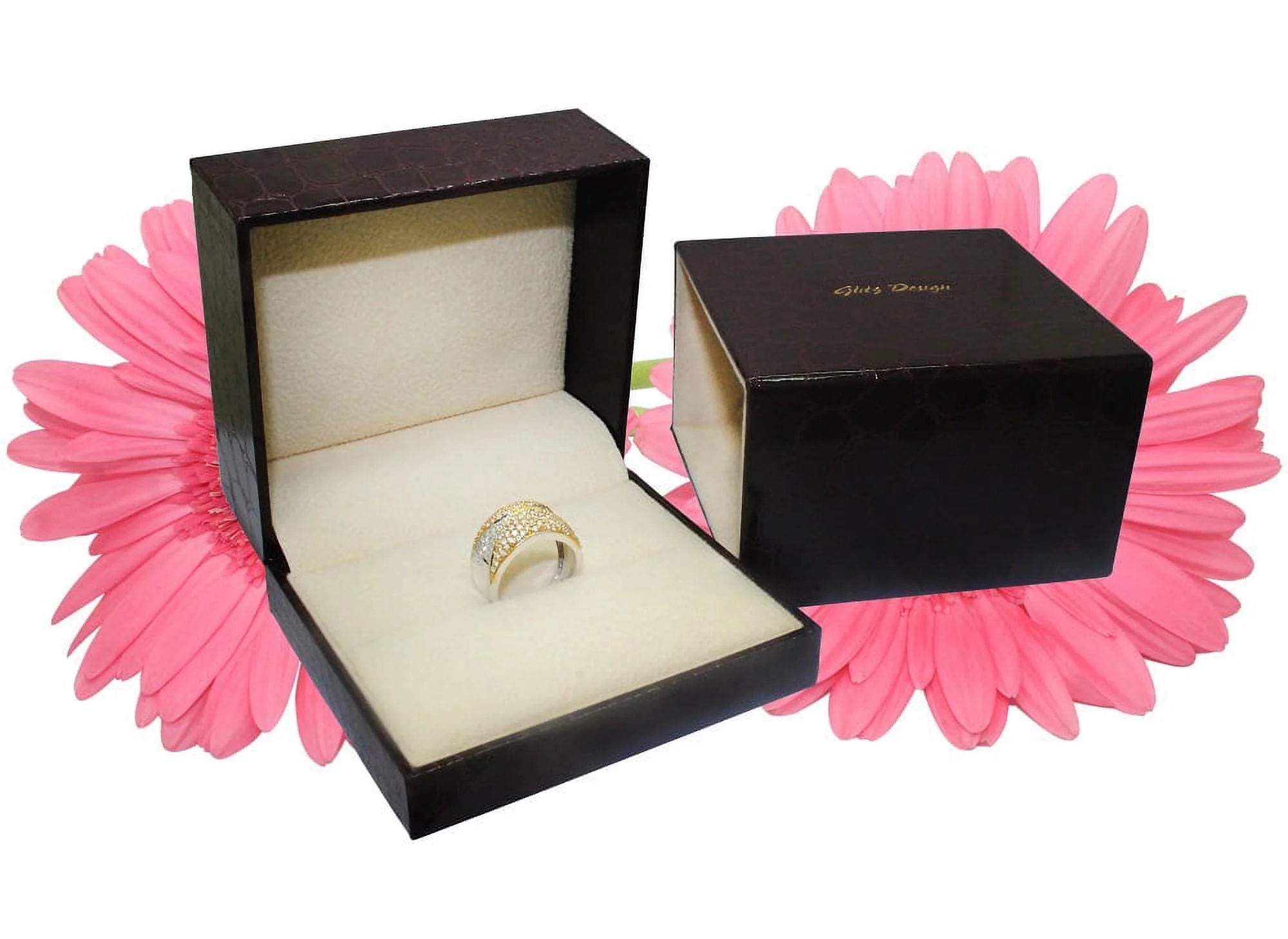 14K Gold Diamond Wedding Ring Set 1.25 CT N4177