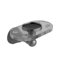 Pewter Toothbrush and Tumbler Holder I2546