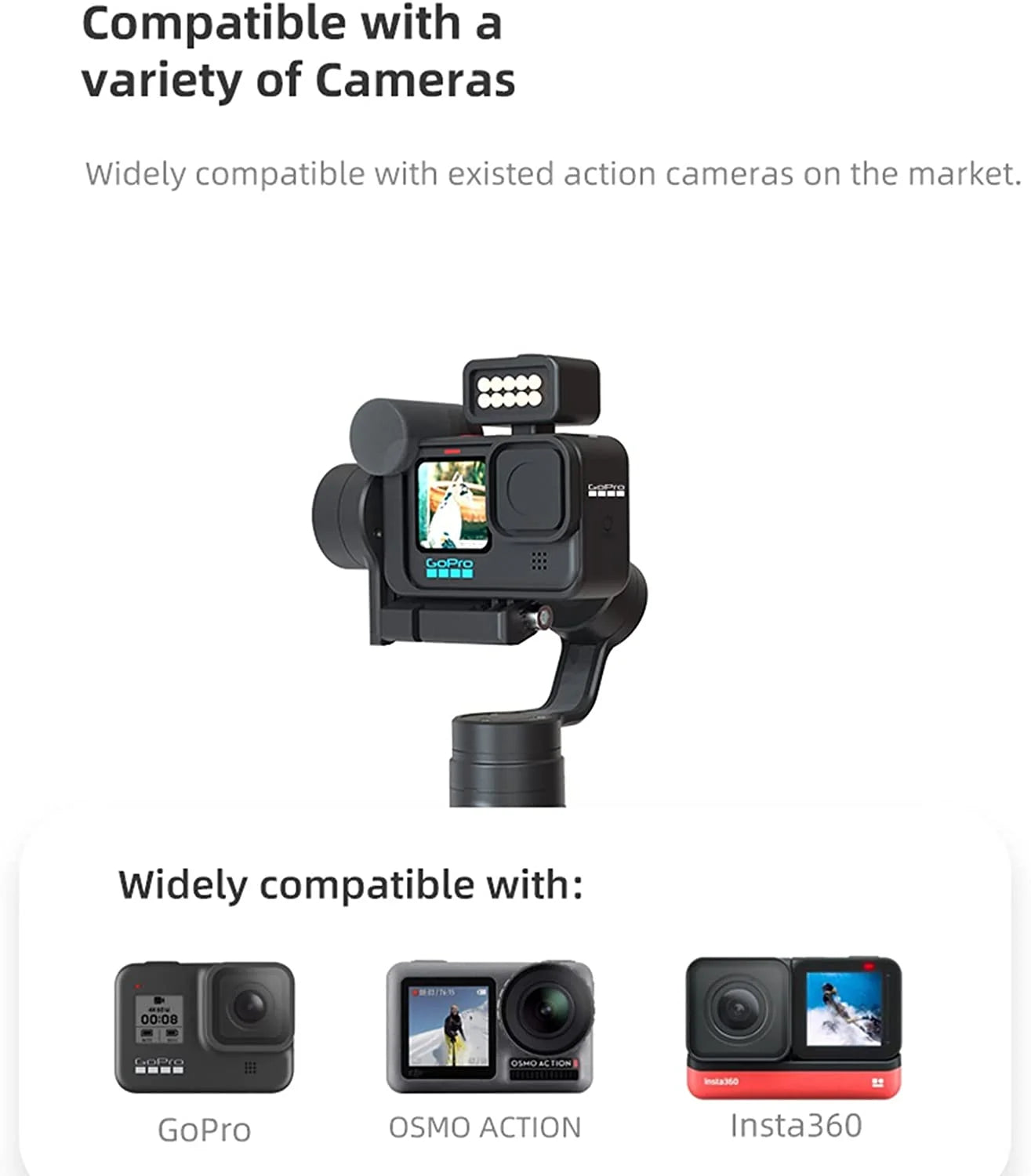 Falcon Plus Gimbal Stabilizer 3-Axis Handheld Gimbal with Tripod Stand M314