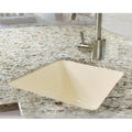 16 Single Basin Undermount Cast Iron Kitchen Sink X318