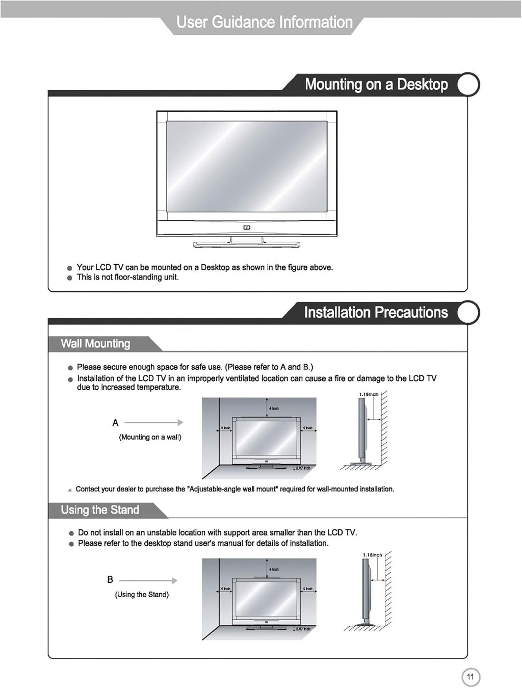 26 Inch HD Ready LCD TV with Integrated HDTV Tuner E377