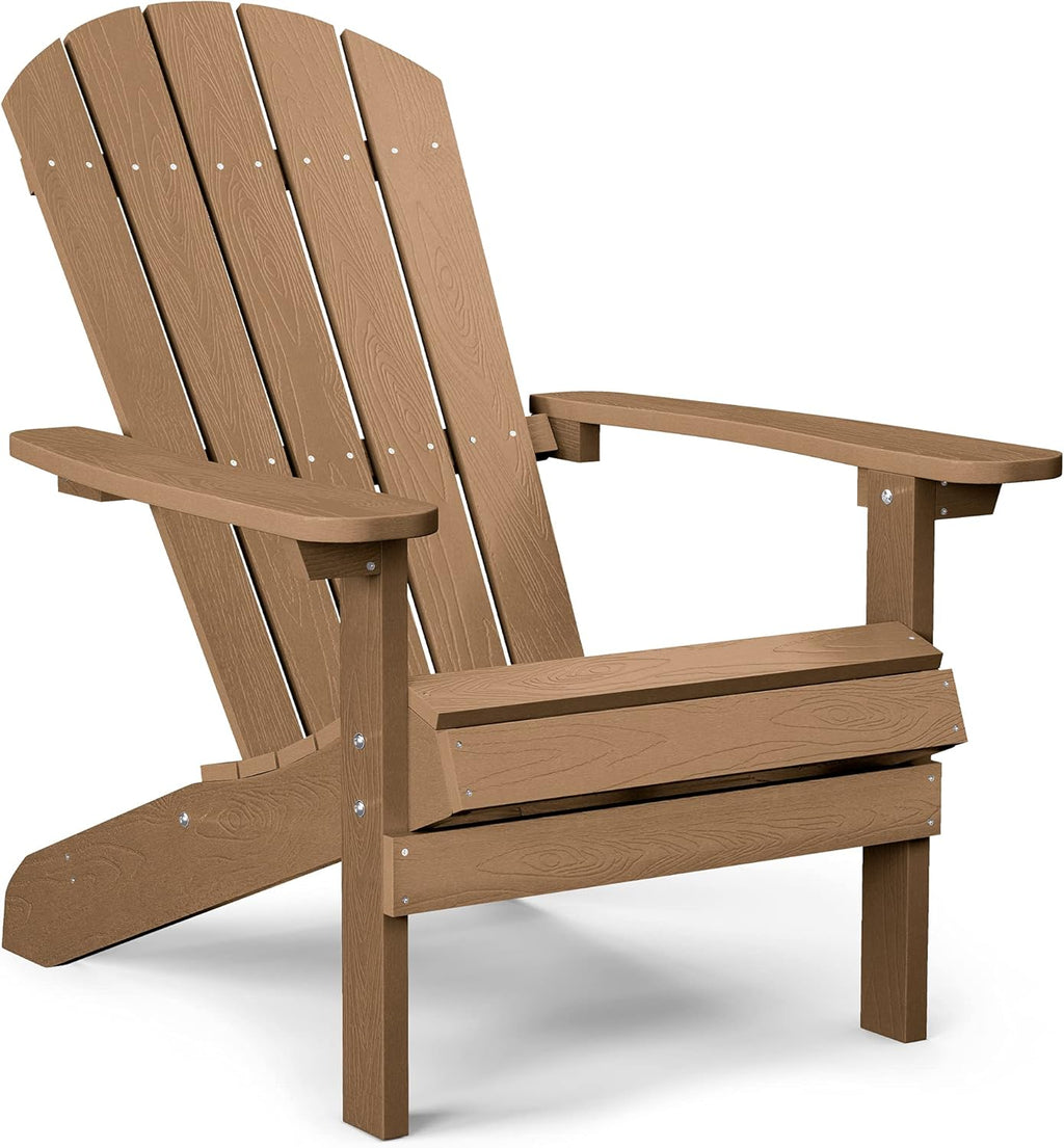 Blue Plastic Adirondack Chair Y222236