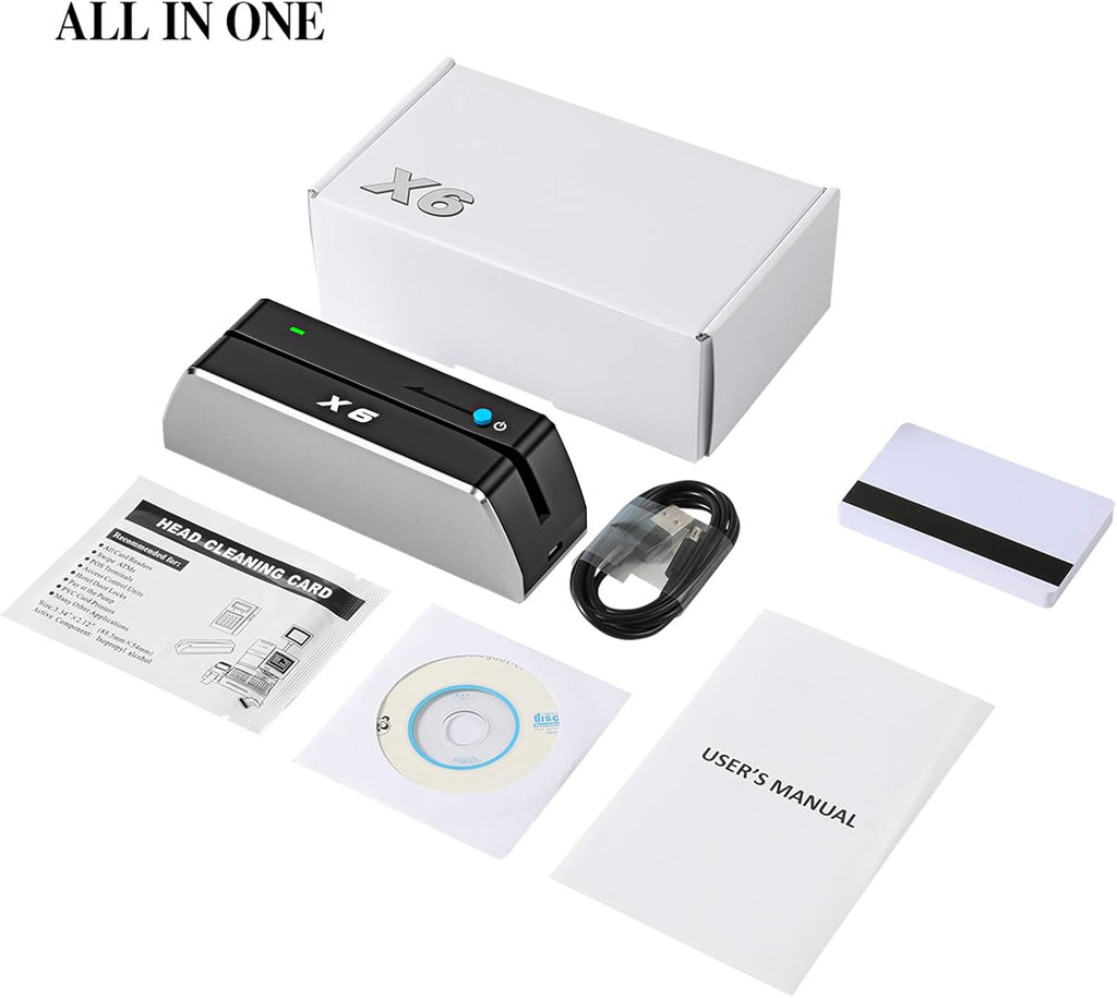 Magnetic Card Reader Writer USB 3 Tracks Swipe Encoder K857318