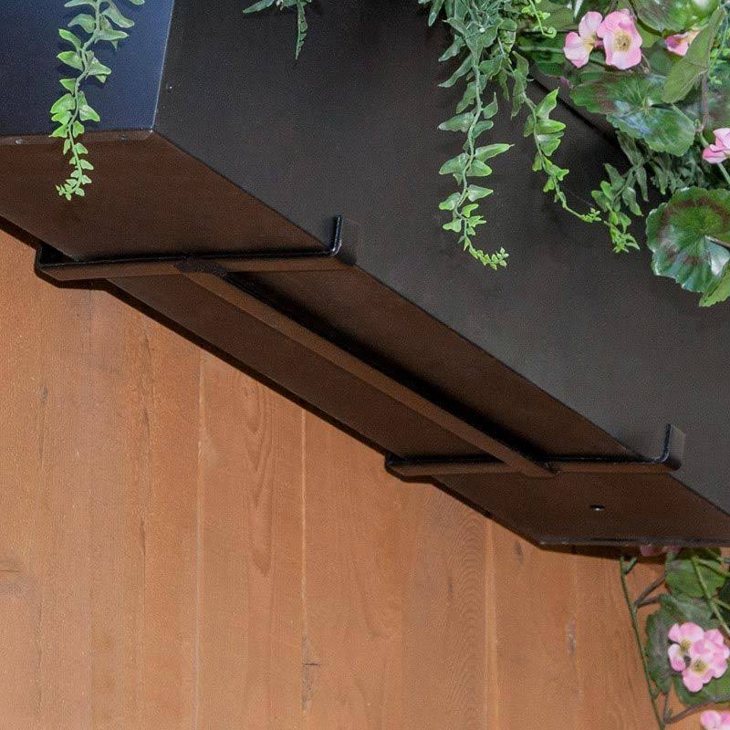 Black-Tone Metal Window Box Liner I359171