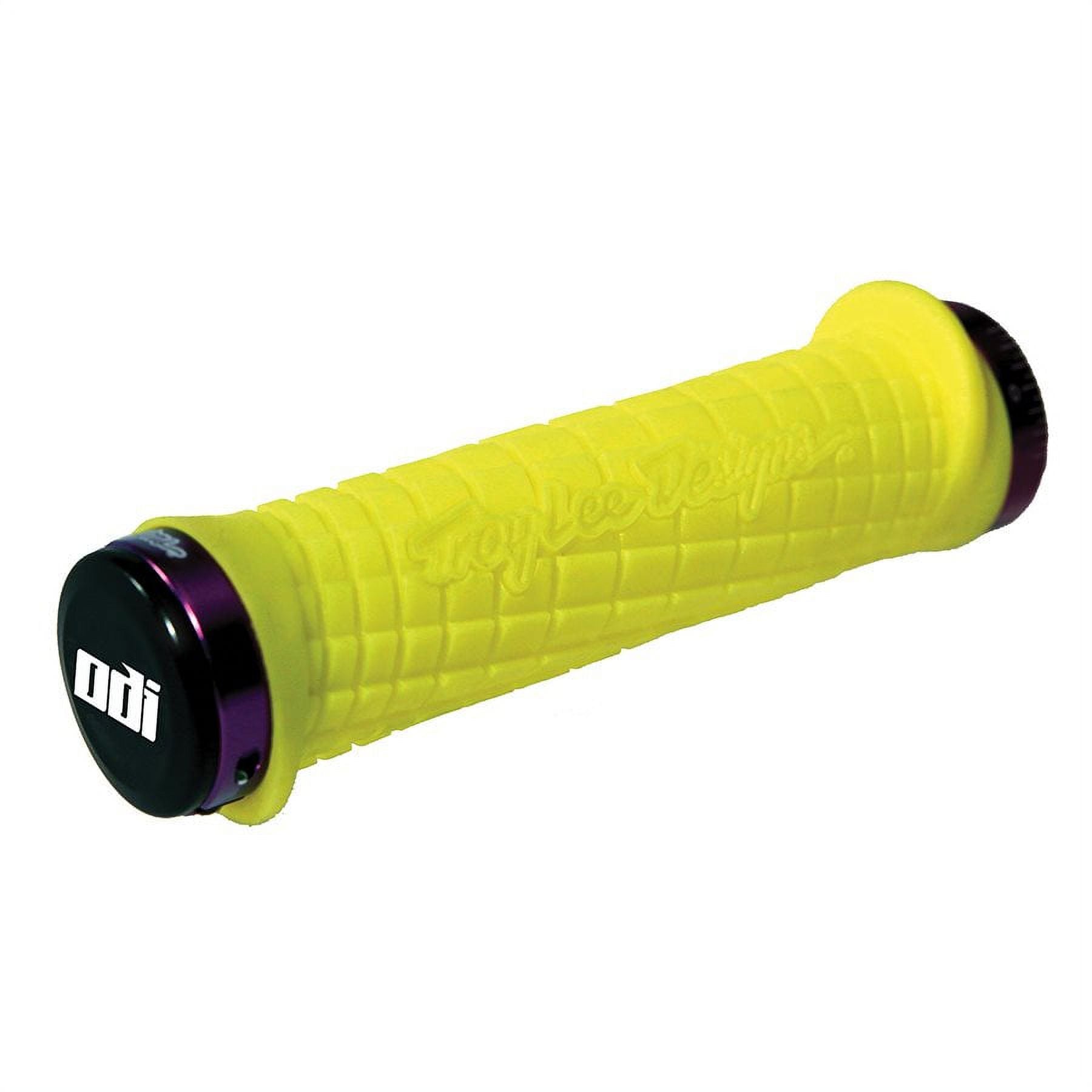 Neon Yellow Lock-On Mountain Grips with Clamps Y6306
