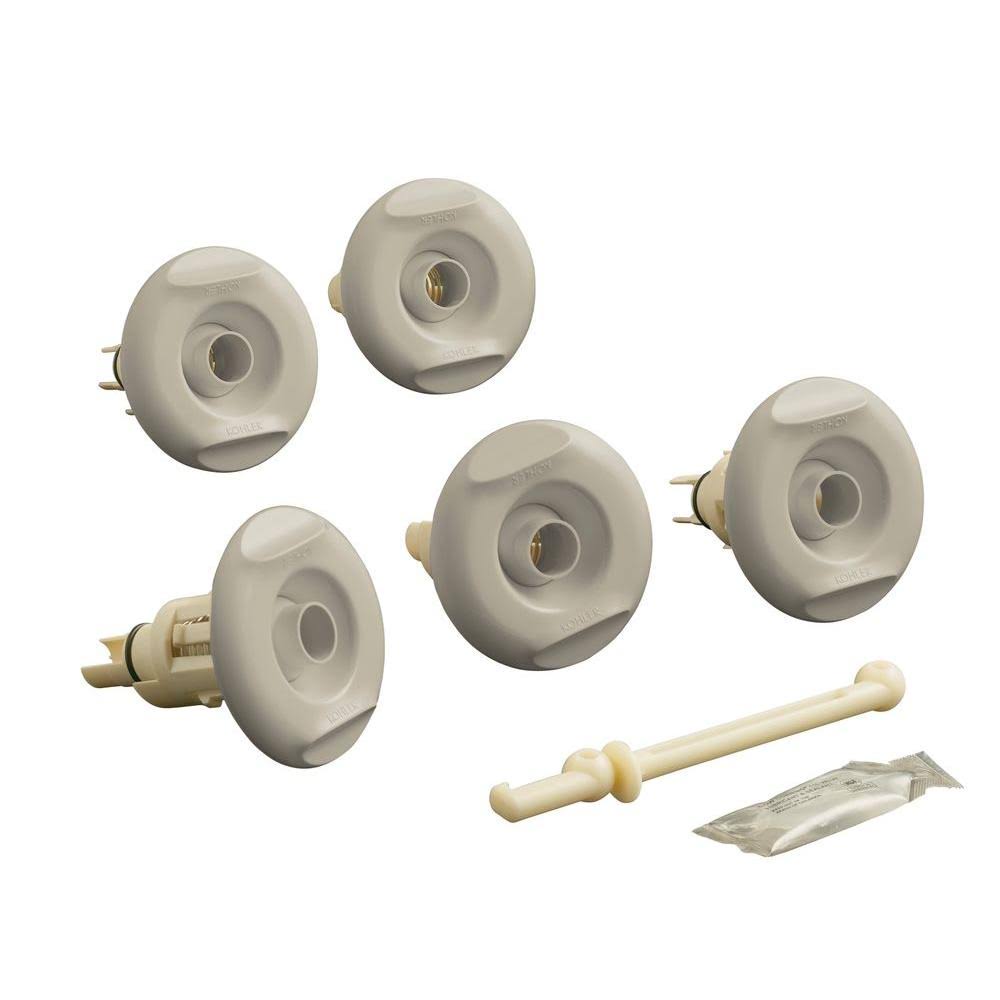 Sandbar Whirlpool Trim Kit with Five Jets J408230