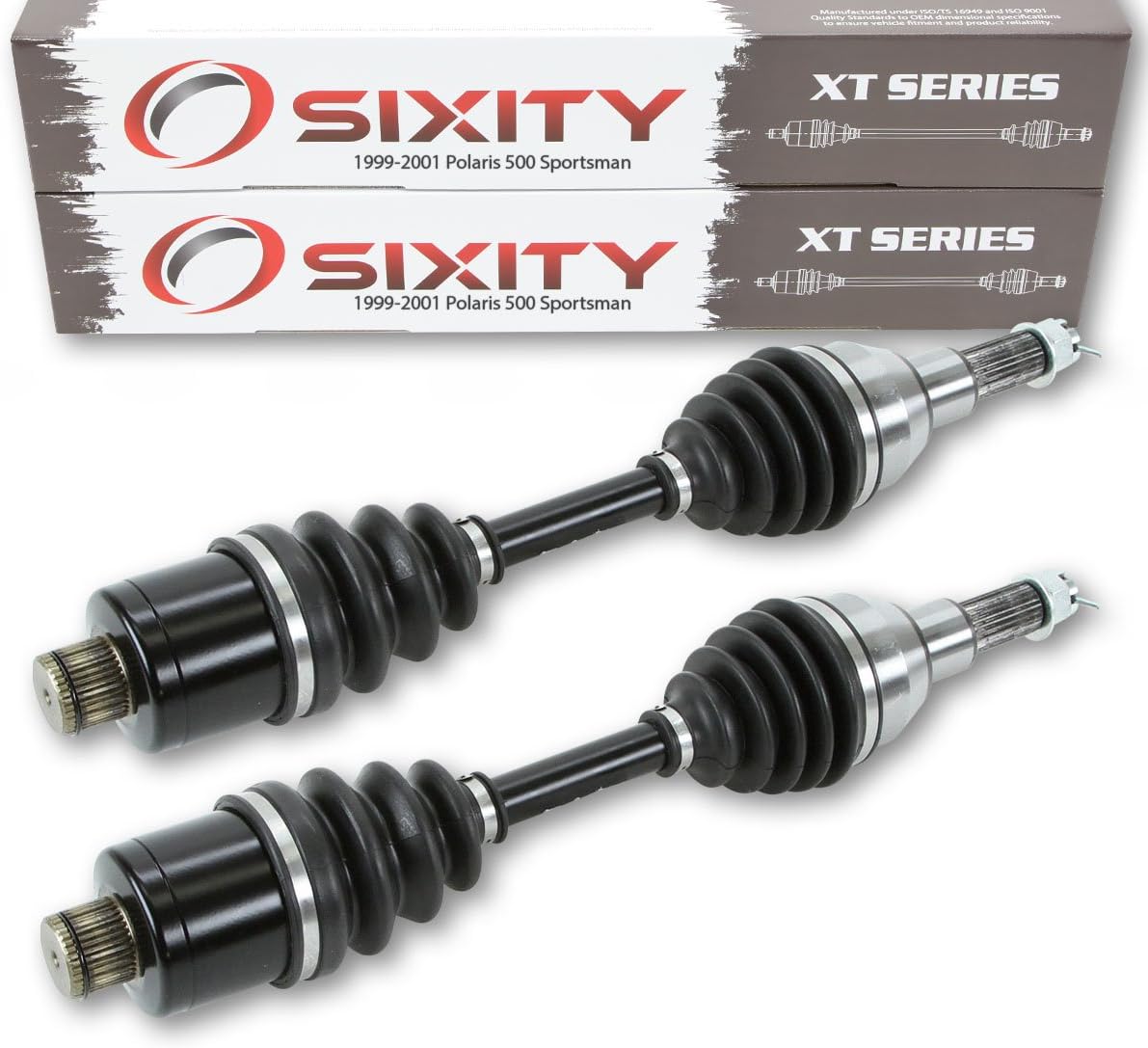 Rear Left Right Axles Pair for Polaris 500 Sportsman 4X4 A49475